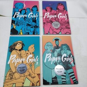 Paper Girls #1-4 Image Comics 2015 NM Amazon Show Brian K Vaughan